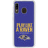 NFL Baltimore Ravens Team Motto Galaxy A20 Clear Case