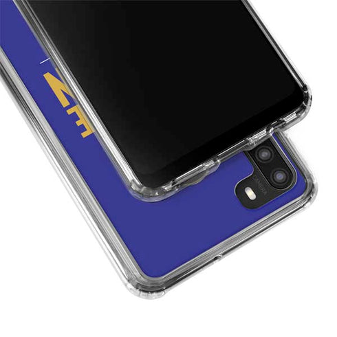 NFL Baltimore Ravens Team Motto Galaxy A21 Clear Case