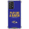 NFL Baltimore Ravens Team Motto Galaxy A52 5G Clear Case