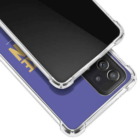 NFL Baltimore Ravens Team Motto Galaxy A52 5G Clear Case