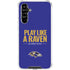 NFL Baltimore Ravens Team Motto Galaxy A54 5G Clear Case