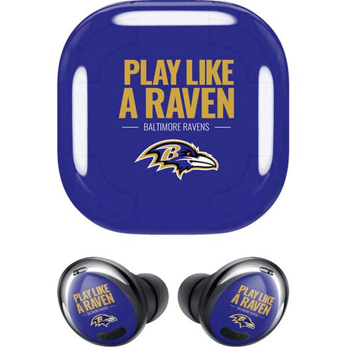 NFL Baltimore Ravens Team Motto Galaxy Buds Pro Skin