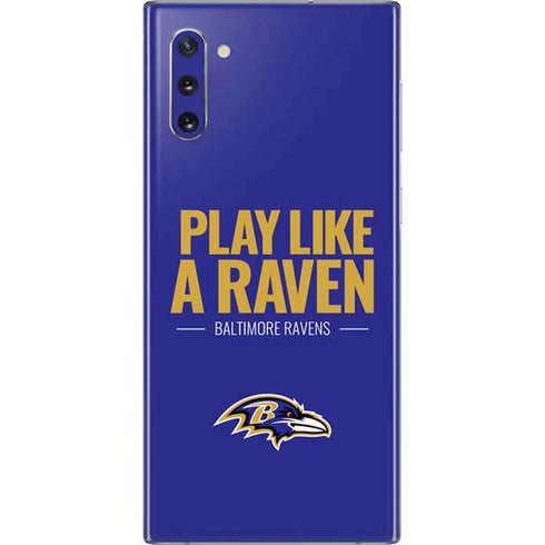 NFL Baltimore Ravens Team Motto Galaxy Note 10 Skin