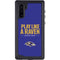 NFL Baltimore Ravens Team Motto Galaxy Note 10 Waterproof Case