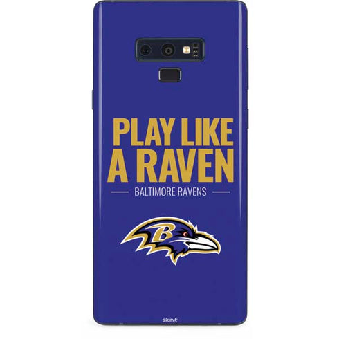 NFL Baltimore Ravens Team Motto Galaxy Note 9 Skin