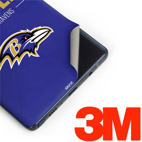 NFL Baltimore Ravens Team Motto Galaxy Note 9 Skin