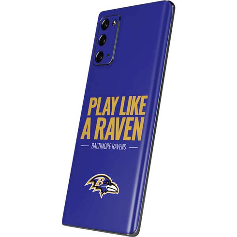 NFL Baltimore Ravens Team Motto Galaxy Note20 5G Skin