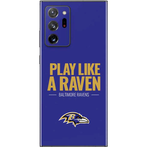NFL Baltimore Ravens Team Motto Galaxy Note20 Ultra 5G Skin
