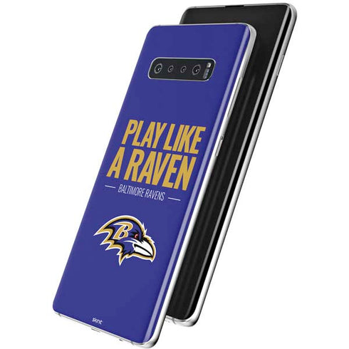 NFL Baltimore Ravens Team Motto Galaxy S10 Plus Skin
