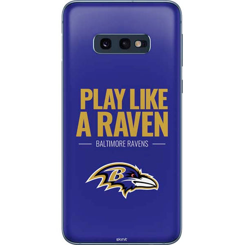 NFL Baltimore Ravens Team Motto Galaxy S10e Skin
