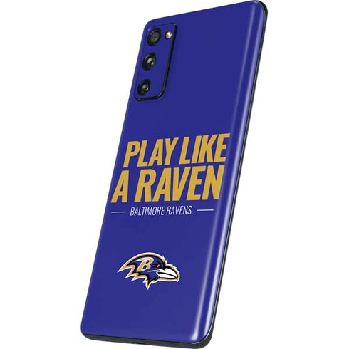NFL Baltimore Ravens Team Motto Galaxy S20 Fan Edition Skin
