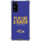 NFL Baltimore Ravens Team Motto Galaxy S20 FE Clear Case