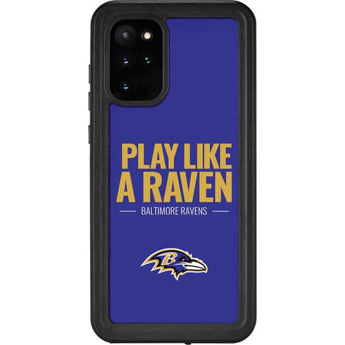 NFL Baltimore Ravens Team Motto Galaxy S20 Plus Waterproof Case