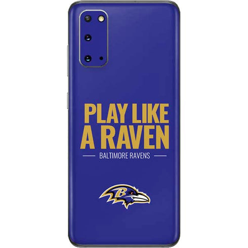 NFL Baltimore Ravens Team Motto Galaxy S20 Skin
