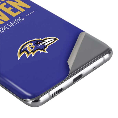 NFL Baltimore Ravens Team Motto Galaxy S20 Skin