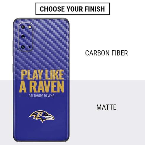 NFL Baltimore Ravens Team Motto Galaxy S20 Skin