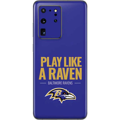 NFL Baltimore Ravens Team Motto Galaxy S20 Ultra 5G Skin