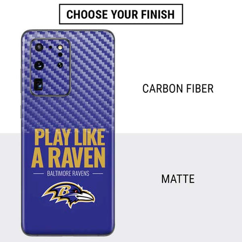 NFL Baltimore Ravens Team Motto Galaxy S20 Ultra 5G Skin