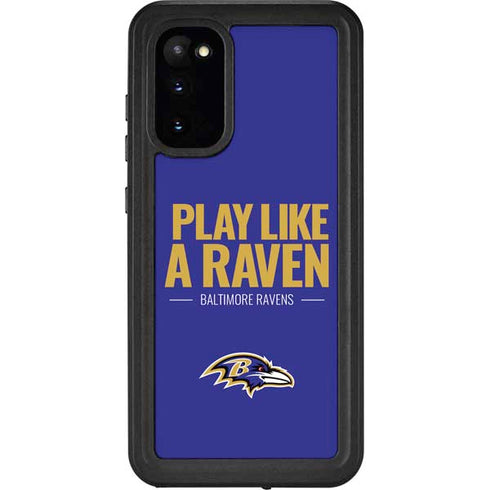 NFL Baltimore Ravens Team Motto Galaxy S20 Waterproof Case