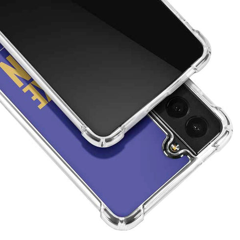 NFL Baltimore Ravens Team Motto Galaxy S21 5G Clear Case