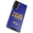 NFL Baltimore Ravens Team Motto Galaxy S21 FE Clear Case