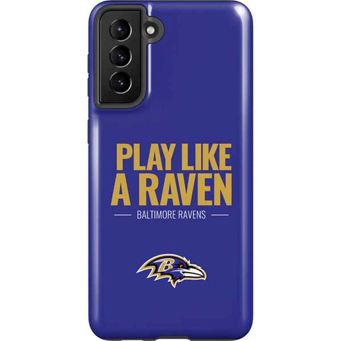 NFL Baltimore Ravens Team Motto Galaxy S21 Plus 5G Pro Case