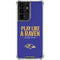 NFL Baltimore Ravens Team Motto Galaxy S21 Ultra 5G Clear Case