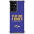 NFL Baltimore Ravens Team Motto Galaxy S21 Ultra 5G Clear Case