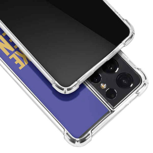 NFL Baltimore Ravens Team Motto Galaxy S21 Ultra 5G Clear Case