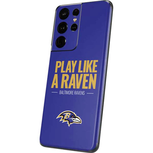 NFL Baltimore Ravens Team Motto Galaxy S21 Ultra 5G Skin