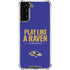 NFL Baltimore Ravens Team Motto Galaxy S22 Plus Clear Case
