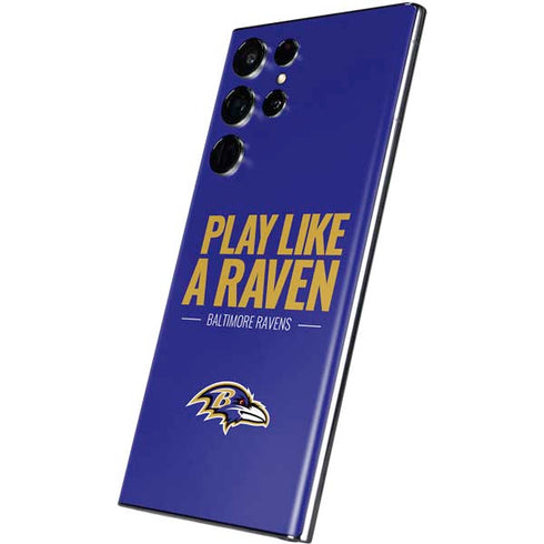NFL Baltimore Ravens Team Motto Galaxy S22 Ultra Skin