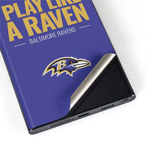NFL Baltimore Ravens Team Motto Galaxy S22 Ultra Skin