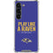 NFL Baltimore Ravens Team Motto Galaxy S23 Clear Case