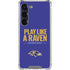 NFL Baltimore Ravens Team Motto Galaxy S23 Clear Case