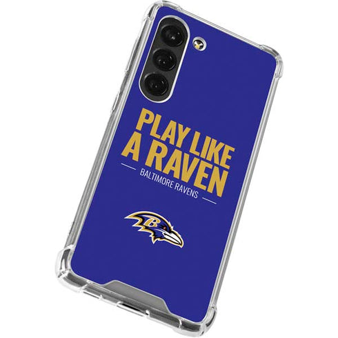 NFL Baltimore Ravens Team Motto Galaxy S23 Clear Case