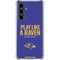 NFL Baltimore Ravens Team Motto Galaxy S23 FE Clear Case