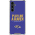 NFL Baltimore Ravens Team Motto Galaxy S23 FE Clear Case