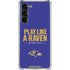 NFL Baltimore Ravens Team Motto Galaxy S23 Plus Clear Case