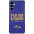 NFL Baltimore Ravens Team Motto Galaxy S24 Plus Clear Case