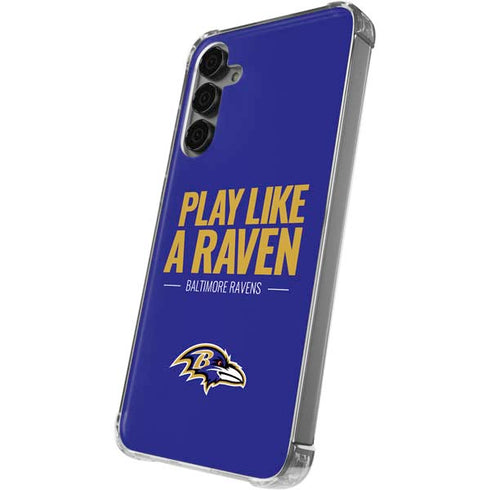 NFL Baltimore Ravens Team Motto Galaxy S24 Plus Clear Case