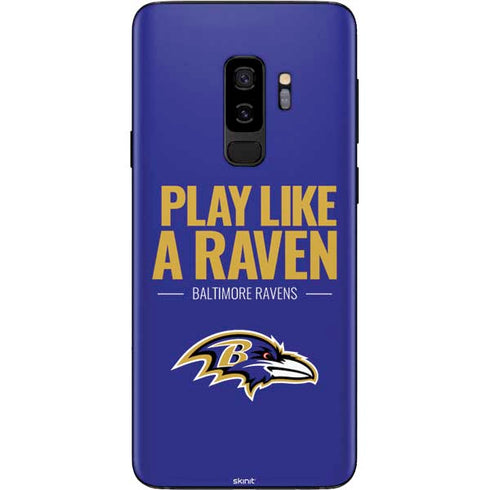 NFL Baltimore Ravens Team Motto Galaxy S9 Plus Skin