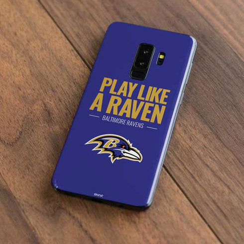 NFL Baltimore Ravens Team Motto Galaxy S9 Plus Skin