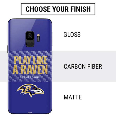NFL Baltimore Ravens Team Motto Galaxy S9 Skin