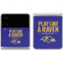NFL Baltimore Ravens Team Motto Galaxy Z Flip4 5G Skin
