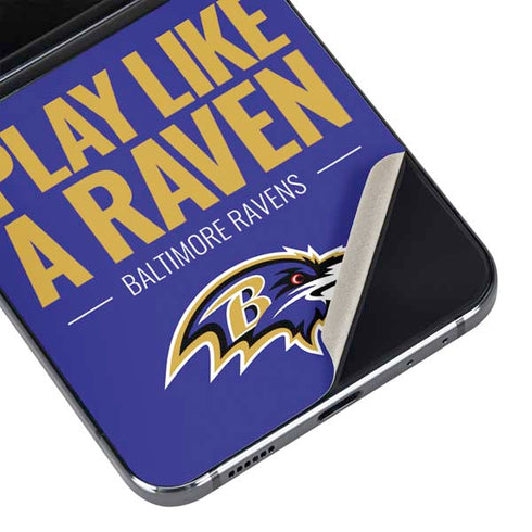 NFL Baltimore Ravens Team Motto Galaxy Z Flip5 5G Skin