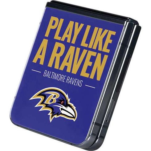NFL Baltimore Ravens Team Motto Galaxy Z Flip5 5G Skin