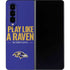 NFL Baltimore Ravens Team Motto Galaxy Z Fold4 5G Skin