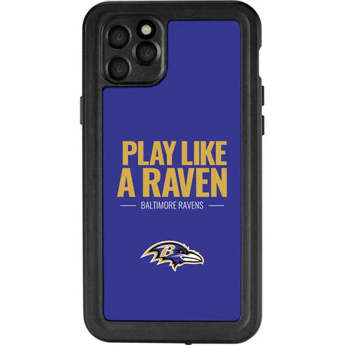 NFL Baltimore Ravens Team Motto iPhone 11 Pro Max Waterproof Case