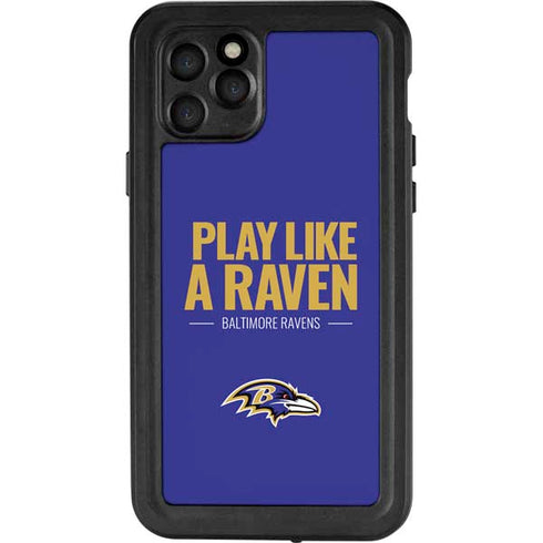 NFL Baltimore Ravens Team Motto iPhone 11 Pro Waterproof Case